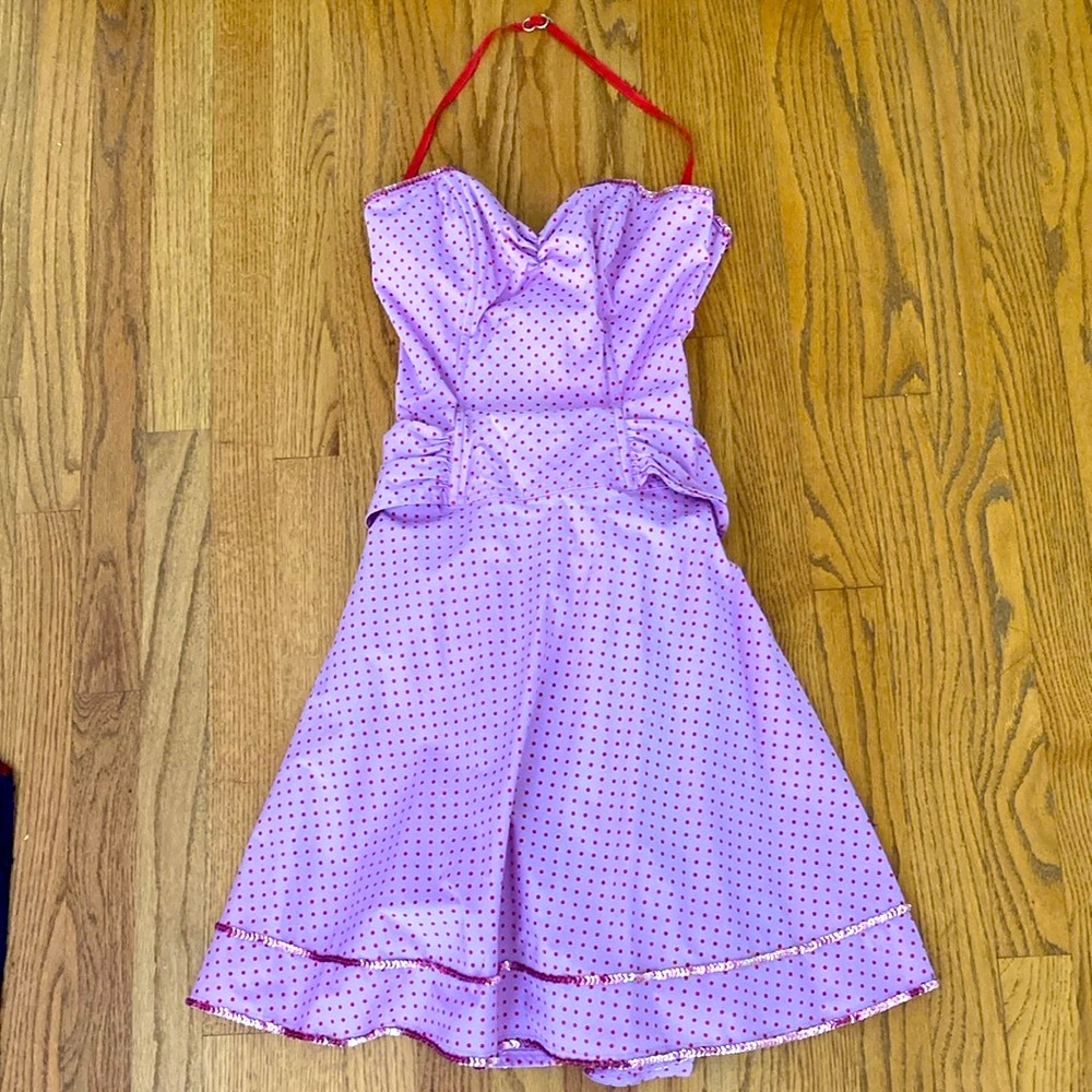 Y2K Betsey Johnson New York Red Polka Dot Dress
